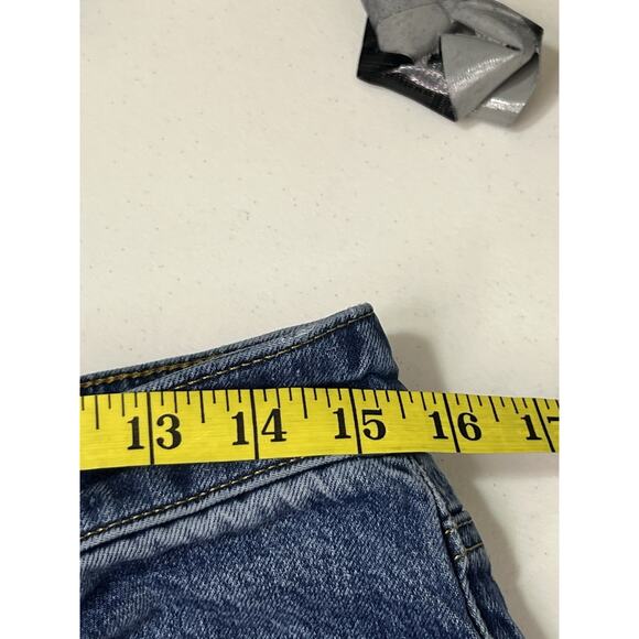 Talbots Women’s Size 10 High Wast Relaxed Fit Straight Leg Cotton Blue Jeans in - Picture 4 of 11